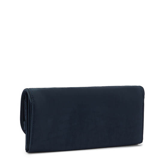 Kipling Money Land Snap Wallet Portefeuille Blauw | België 1028PJ